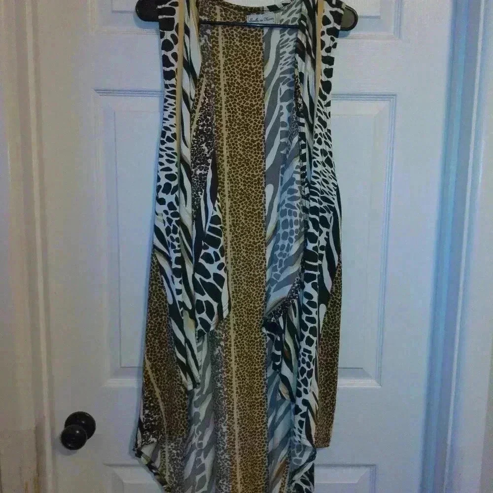 Southern Charm Animal Print Duster / Plus Size